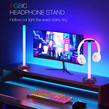 RGB Light + Headphone stand 😎😎